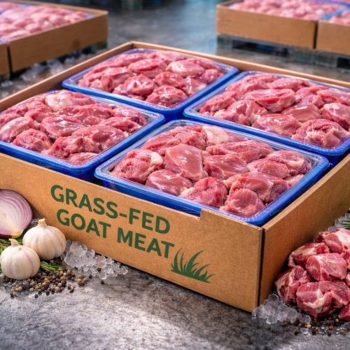 Premium Grass-Fed Goat Meat – Wholesale Cuts