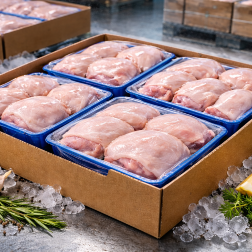 Premium Frozen Chicken Thighs – Wholesale Bulk Supply