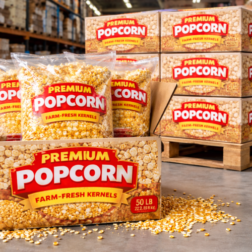 Premium Raw Popcorn Kernels – Wholesale Bulk Supply
