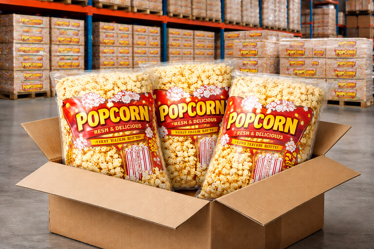 Premium Raw Popcorn Kernels – Wholesale Bulk Supply - Image 2