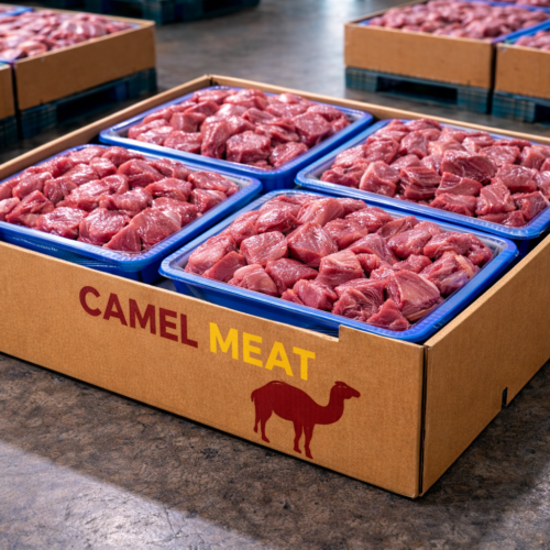 Premium Halal Camel Meat – Wholesale Grade