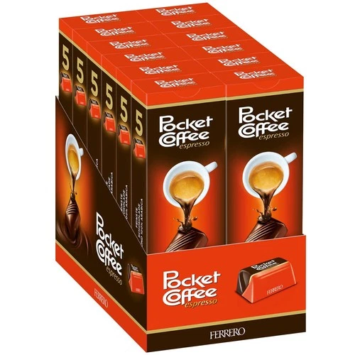 Pocket Coffee Chocolates – Liquid Espresso Chocolate Treats
